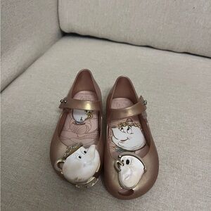 Mini Melissa beauty and the beast shoes